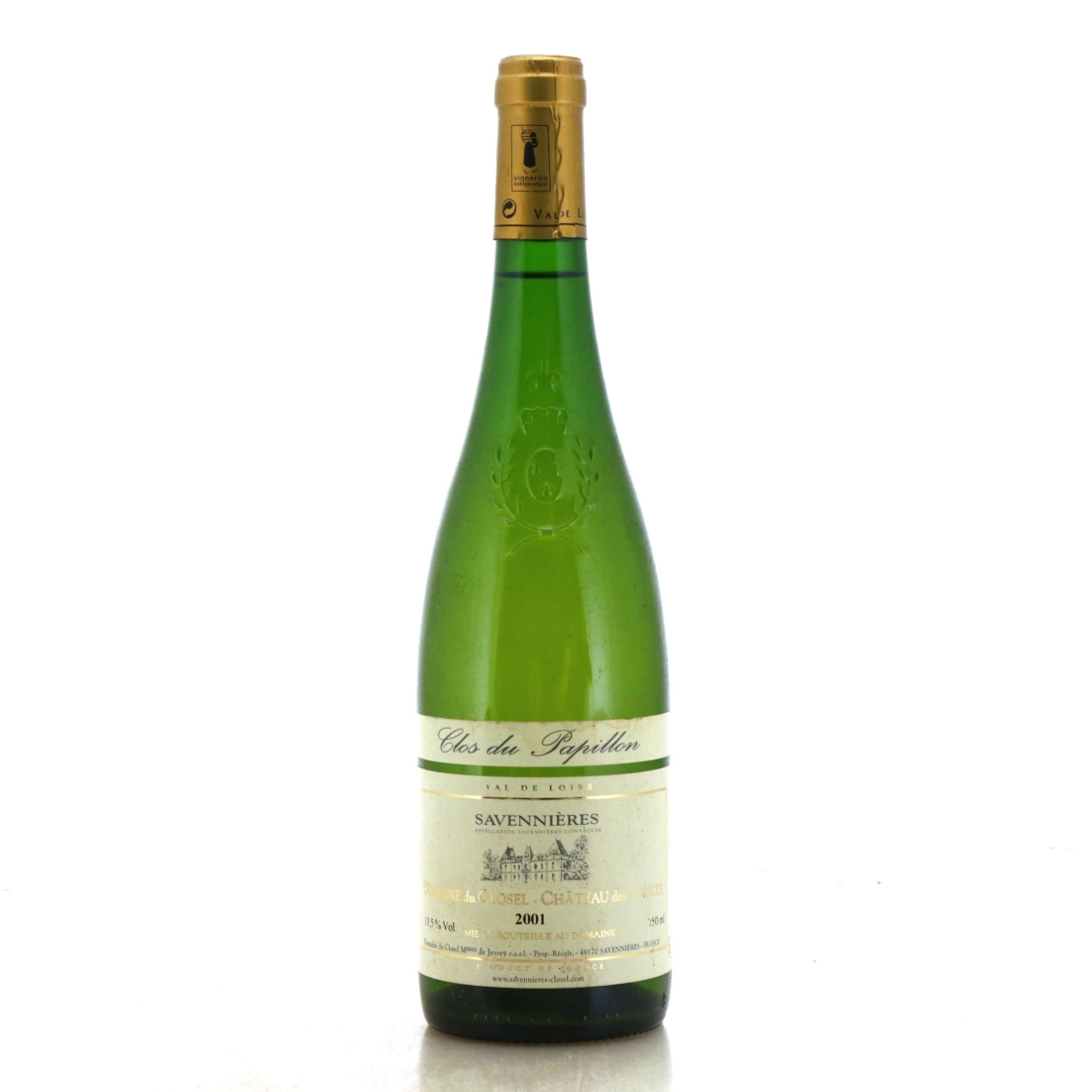 Image for Domaine du Closel - Château des Vaults Clos du Papillon 2001