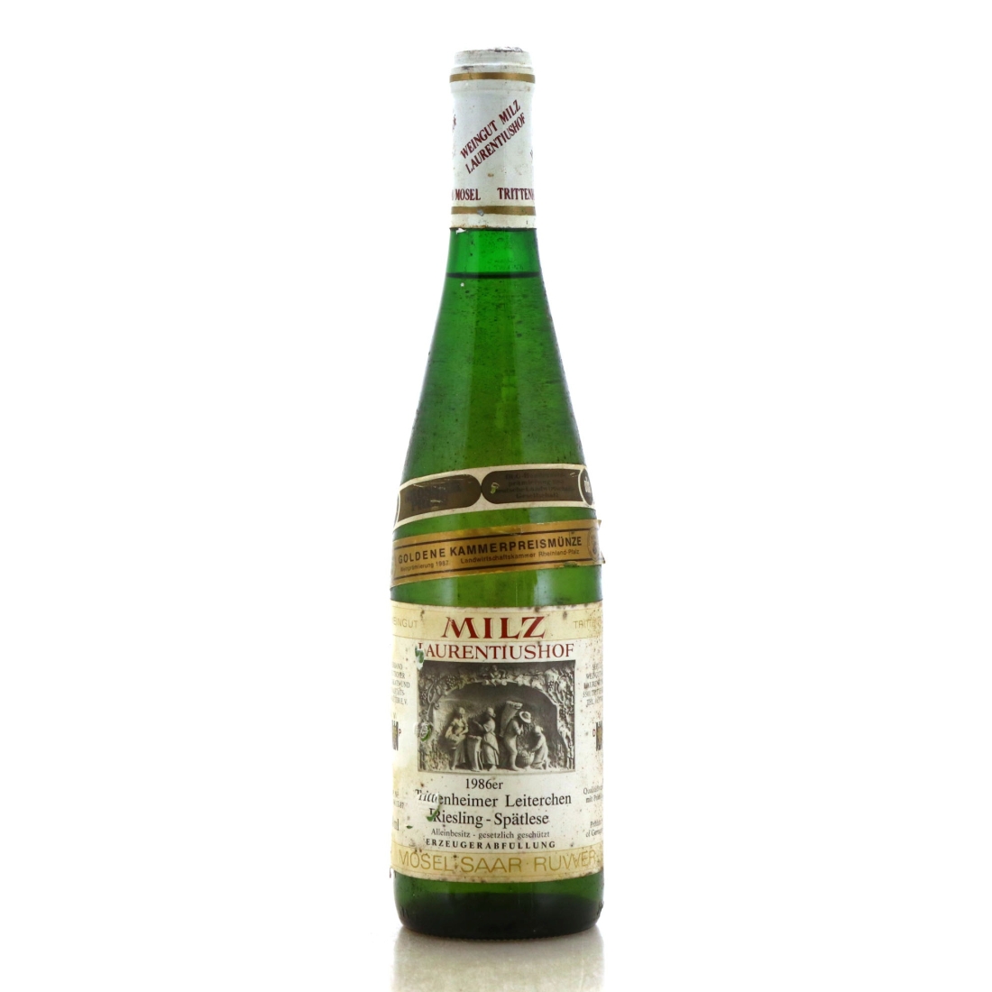 Image for Milz-Laurentiushof Trittenheimer Leiterchen Spätlese 1986