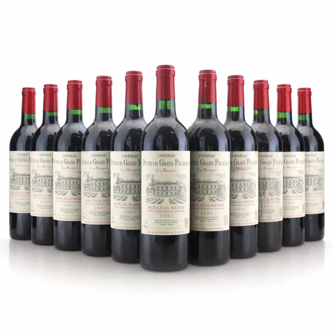 Image for Château Dutruch Grand Poujeaux 2001 x 11