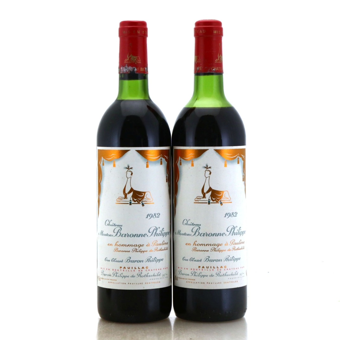 Image for Ch. Mouton Baronne Philippe 1982 x 2