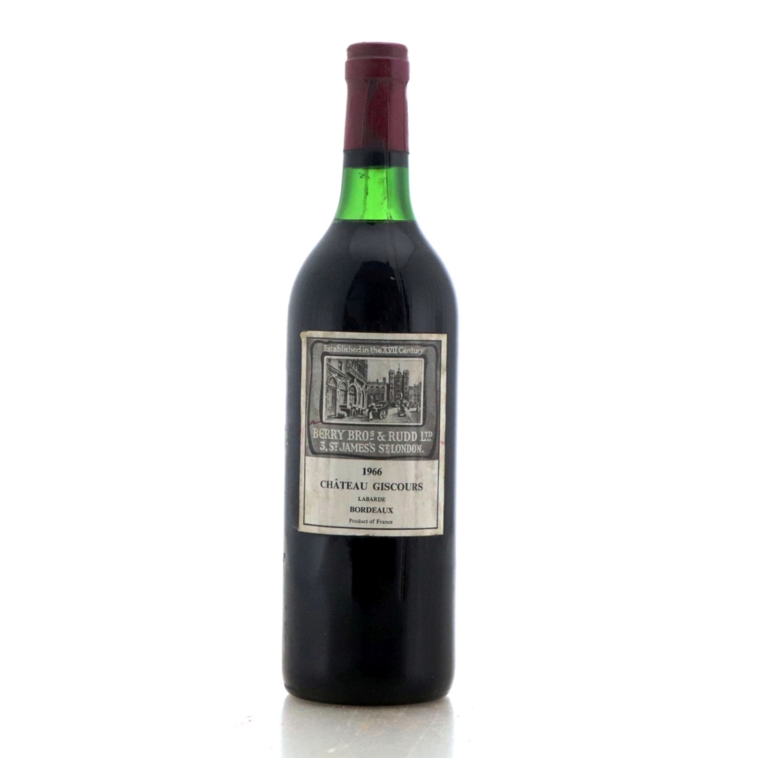 Image for Château Giscours Berry Bros. & Rudd 1966