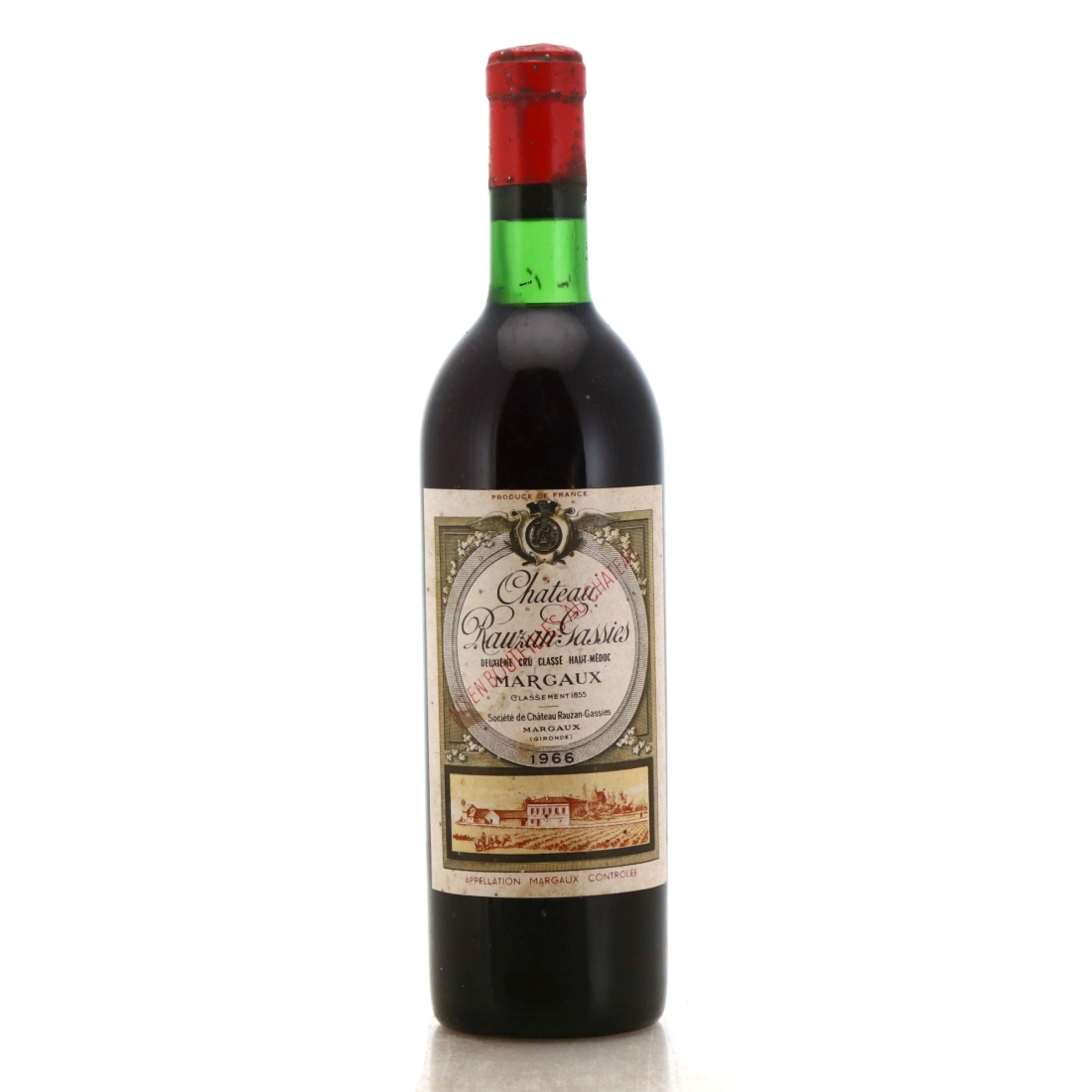 Image for Ch. Rauzan-Gassies 1966 Margaux 2eme-Cru