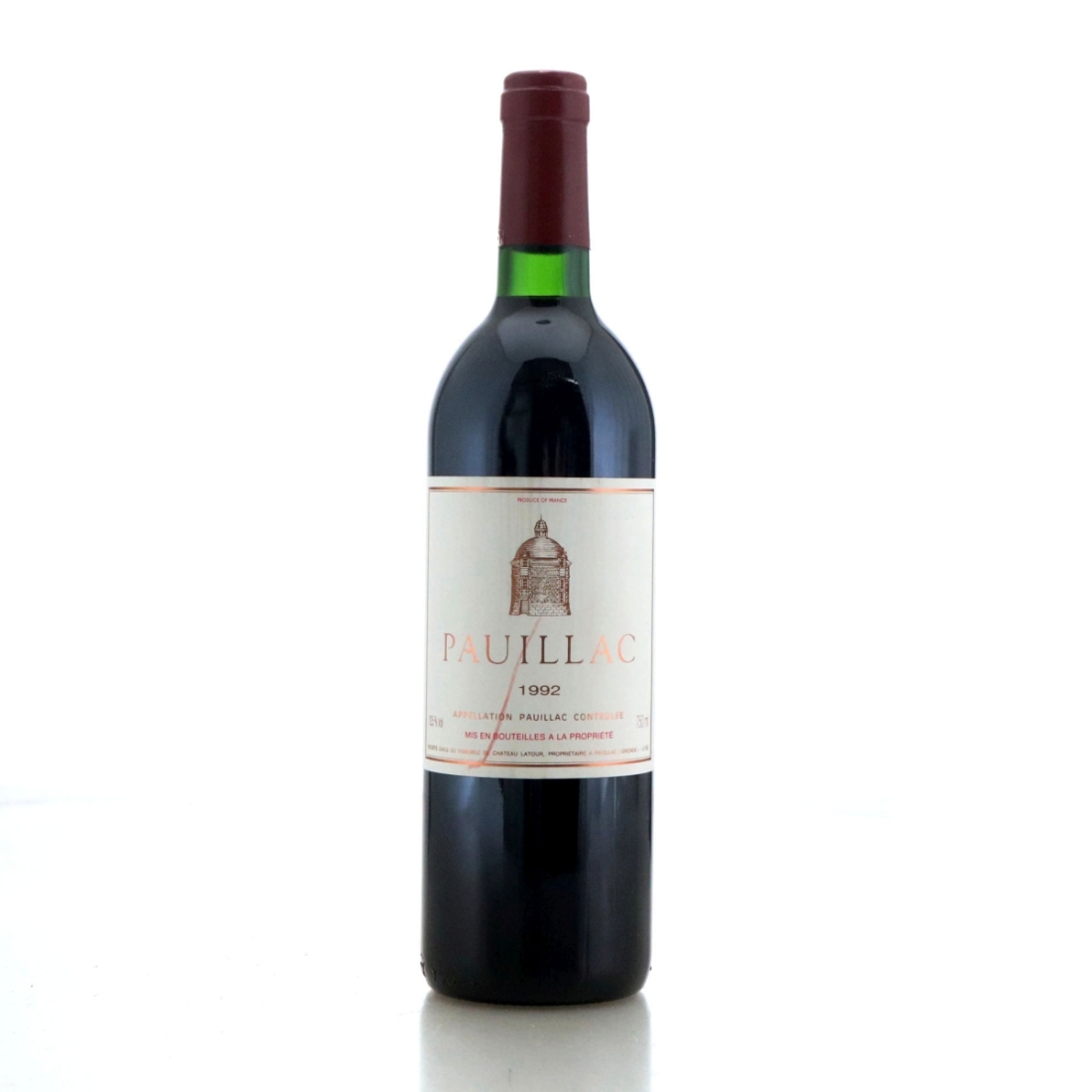 Image for Société Civile Du Vignoble De Château Latour 1992