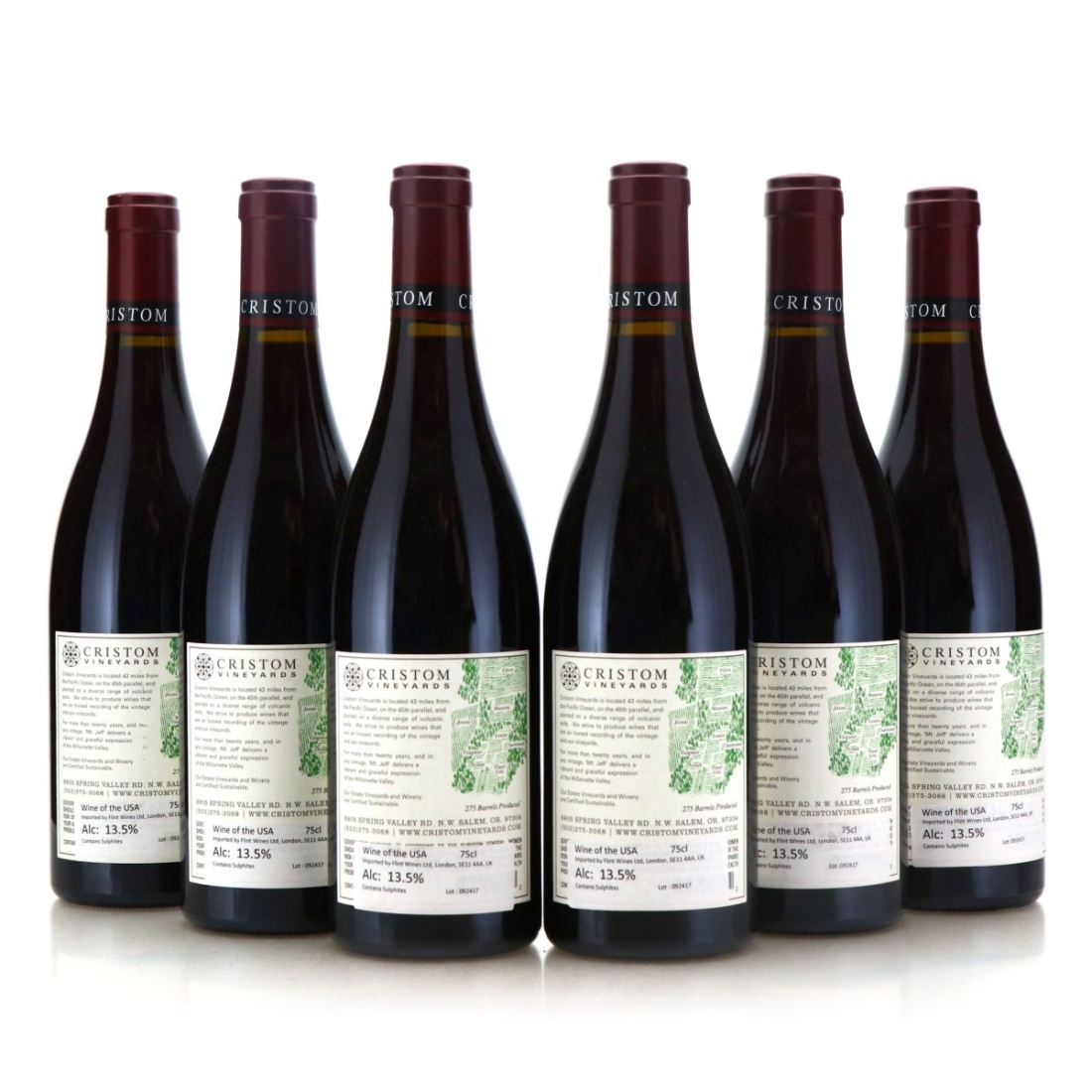 Image for Cristom Vineyards Mt. Jefferson Cuvée Pinot Noir 2016 x 6