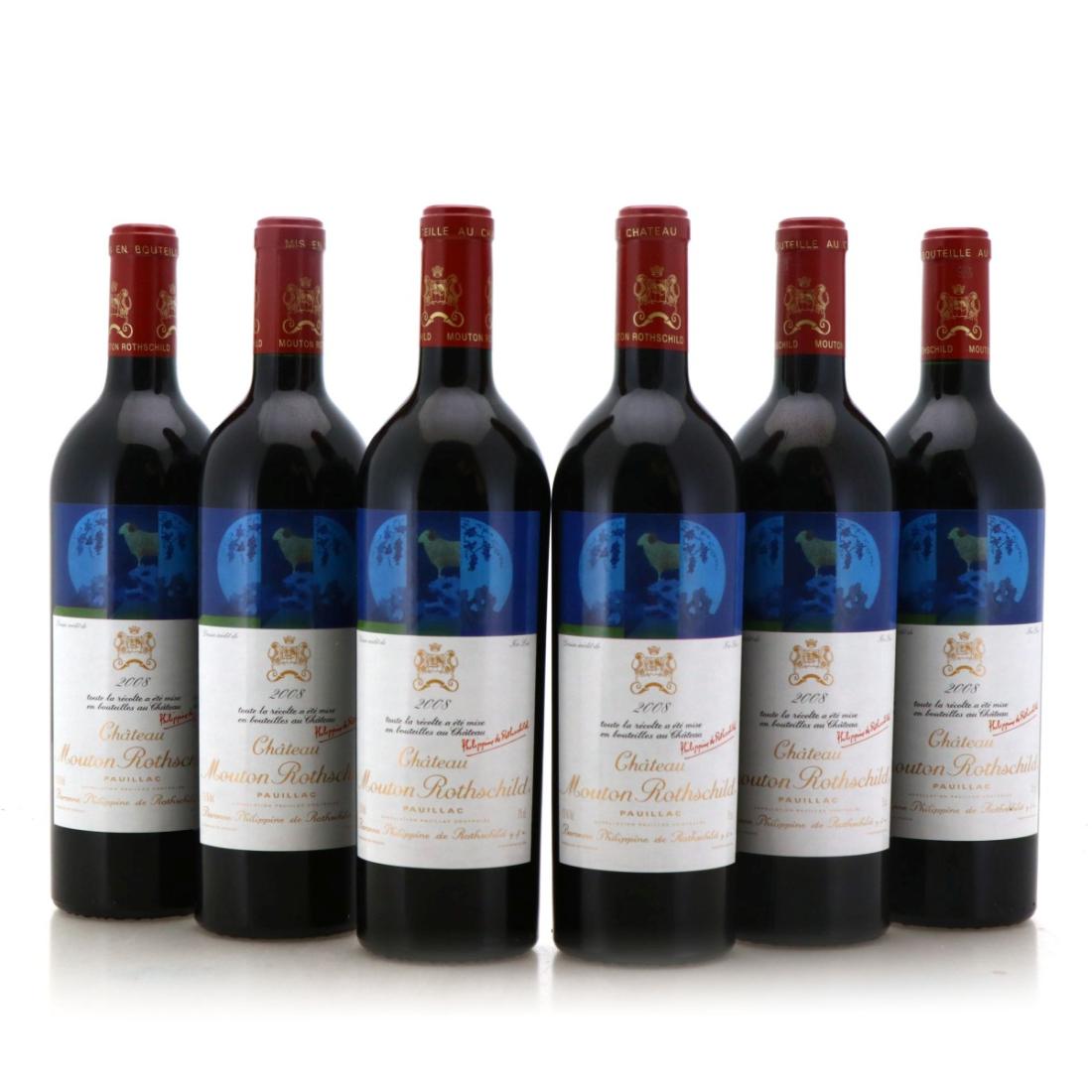 Image for Château Mouton Rothschild 2008 x 6