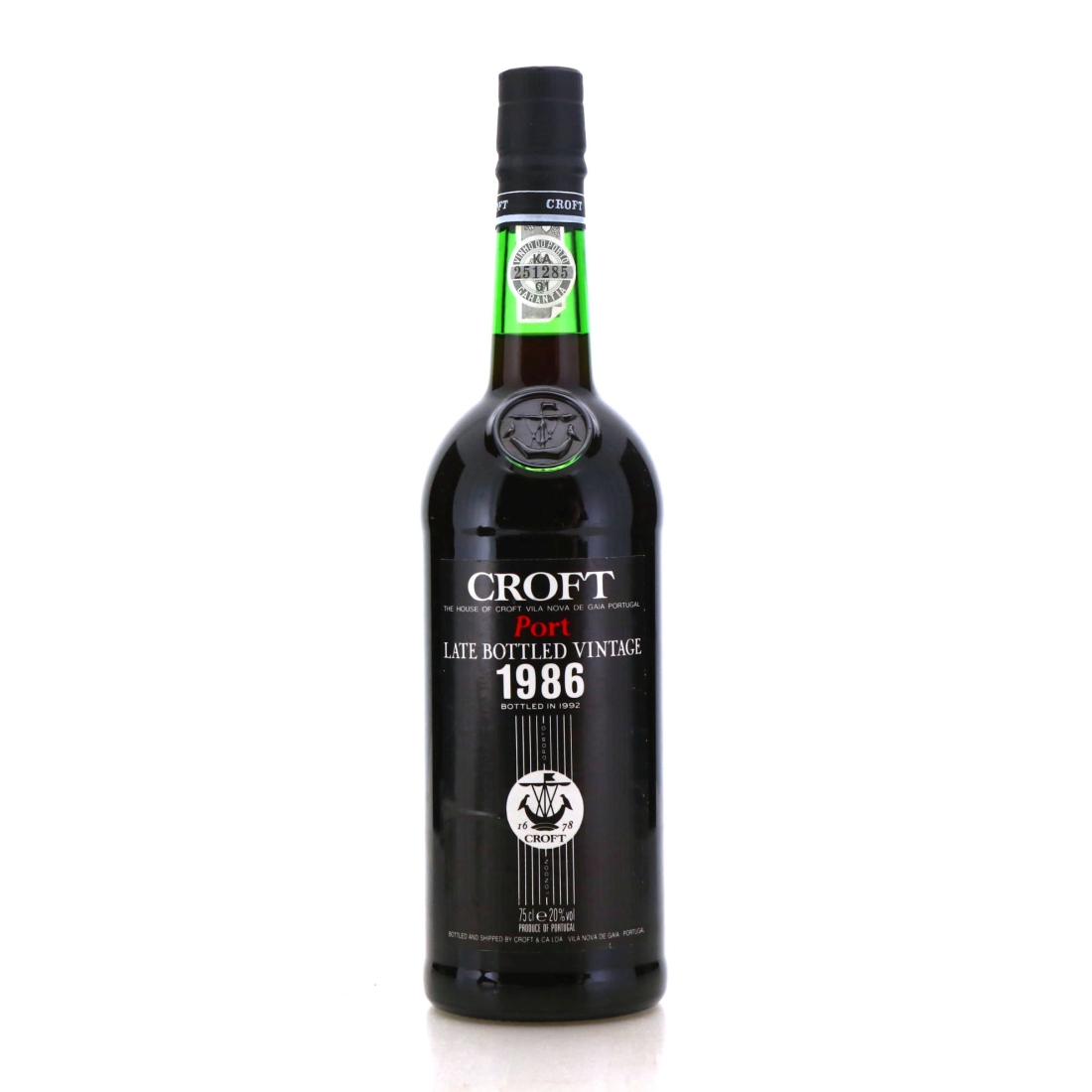 Image for Croft 1986 Late Bottled Vintage Port