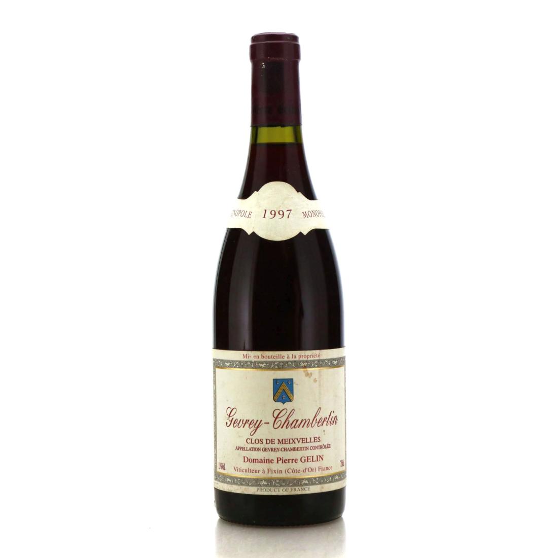 Image for Domaine Pierre Gelin Clos de Meixvelle 1997