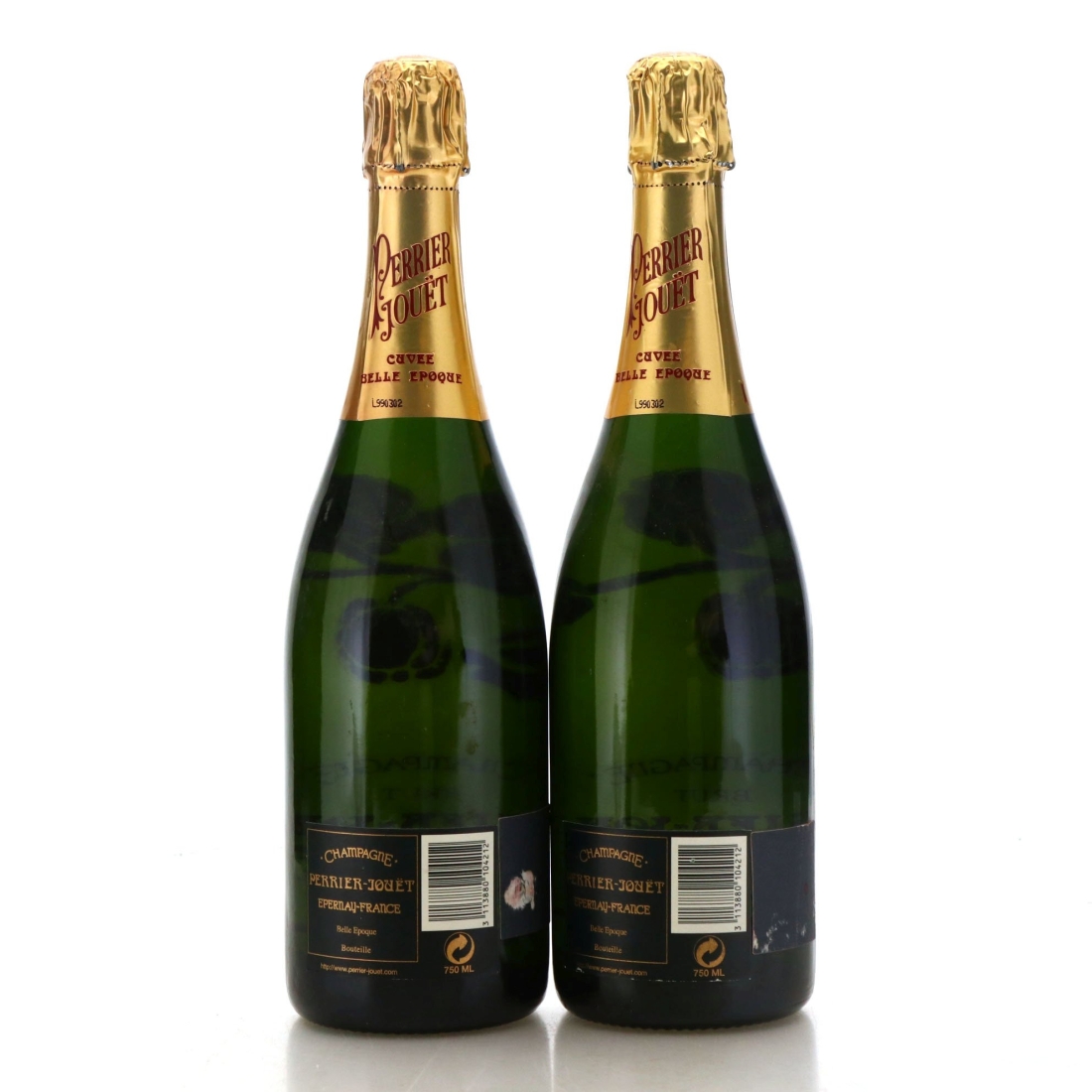 Image for Perrier Jouët Belle Époque 1995 Vintage Champagne x 2