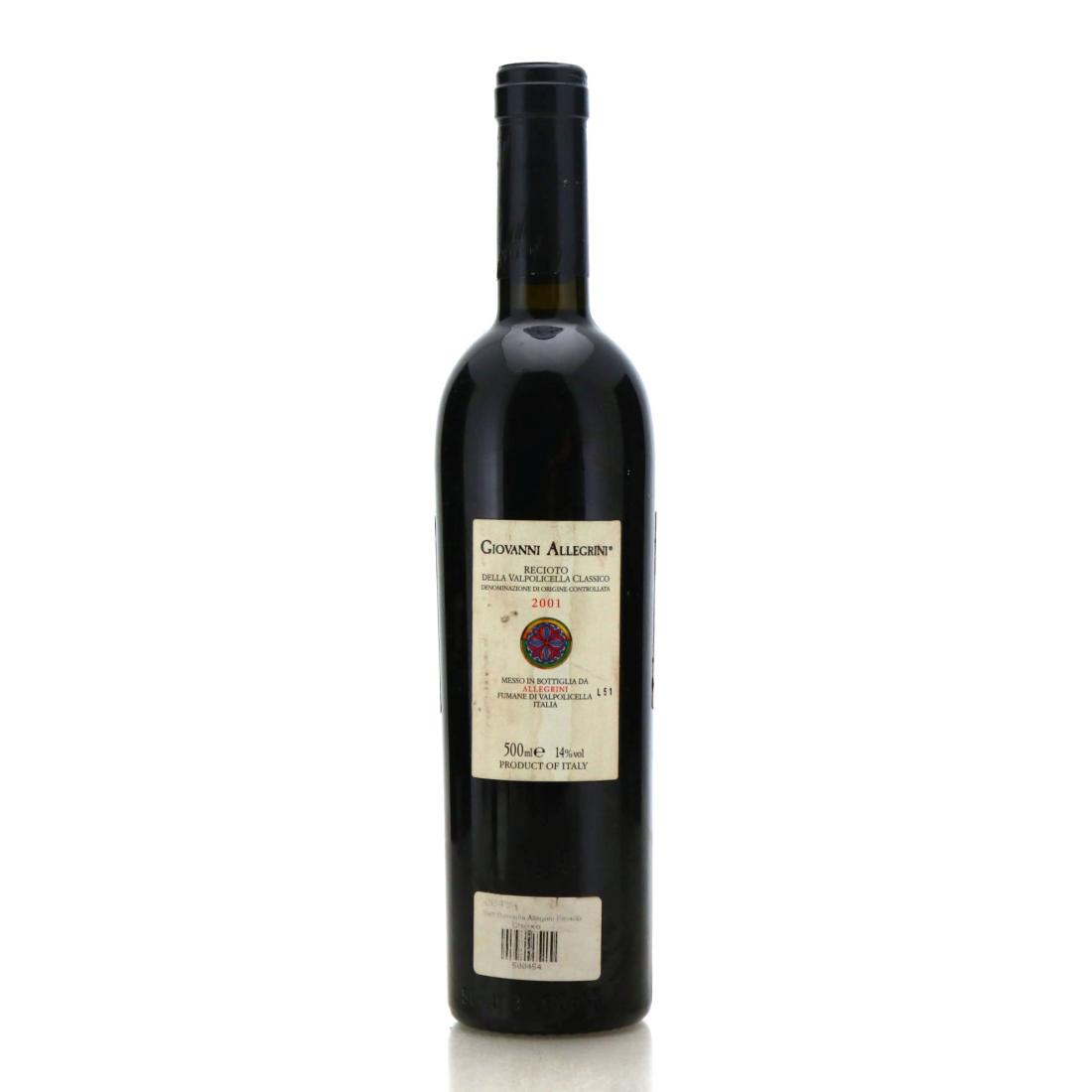 Image for Giovanni Allegrini Recioto della Valpolicella 2001 / Half-Liter