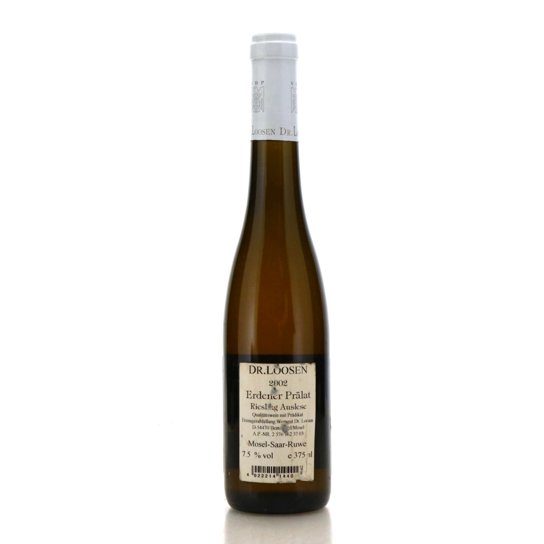Image for Dr. Loosen Erdener Prälat Riesling Auslese 2002 / Half Bottle