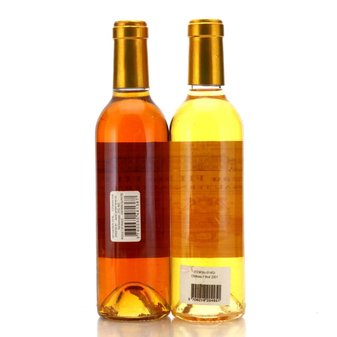 Image for Château Filhot 2001 / 2 x Half Bottle