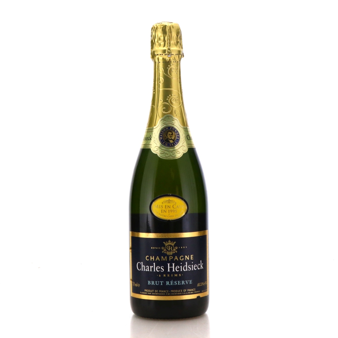 Image for Charles Heidsieck Brut Réserve Champagne / Cellared 1995