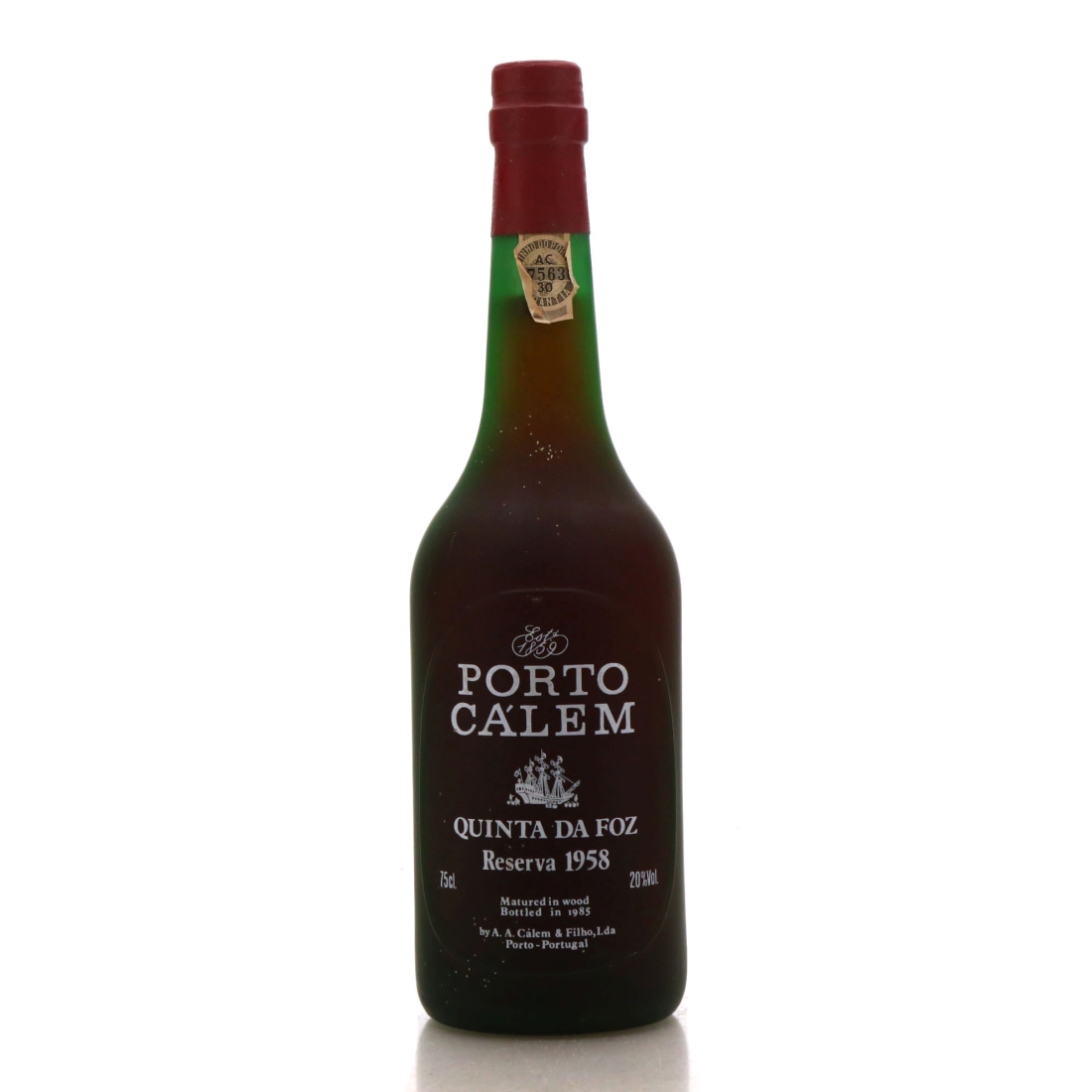 Image for Cálem Quinta da Foz Reserva 1958 Vintage Port / bottled 1985