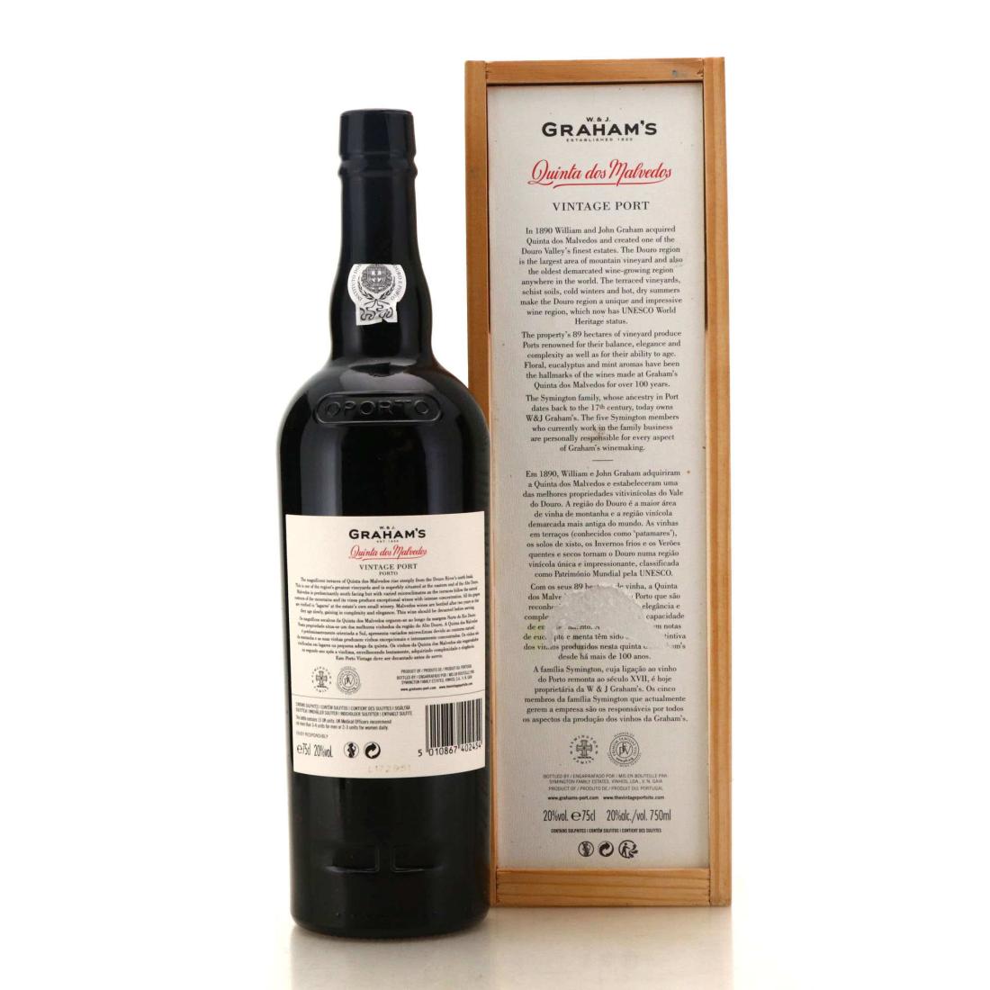 Image for Graham's Malvedos 2004 Vintage Port