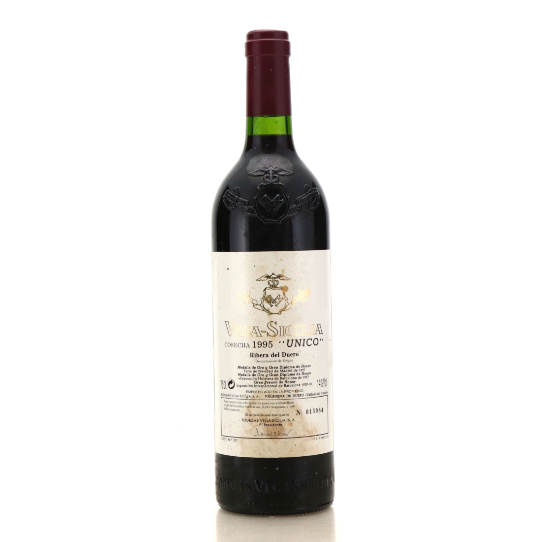 Image for Vega Sicilia Unico 1995