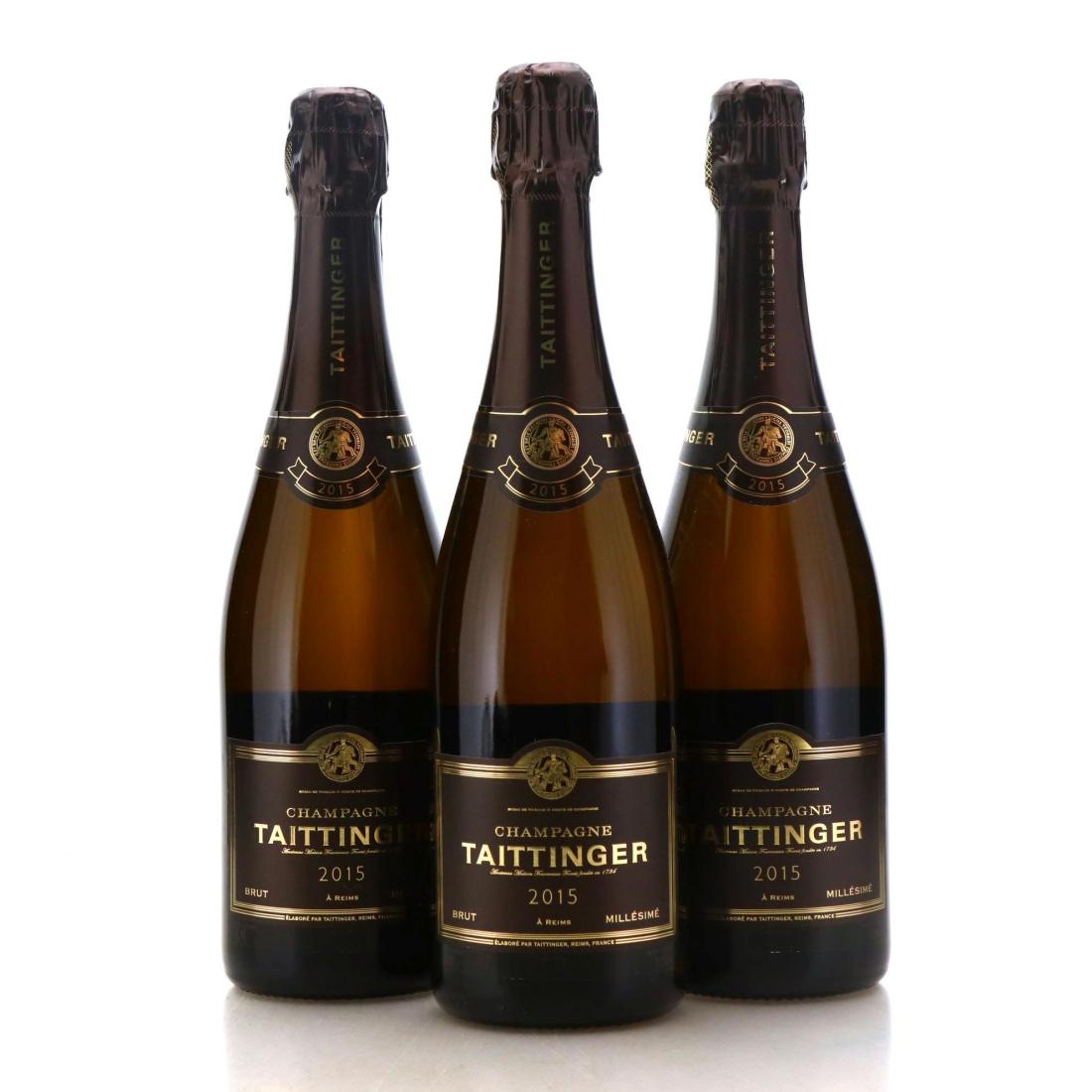 Image for Taittinger 2015 Vintage Champagne x 3