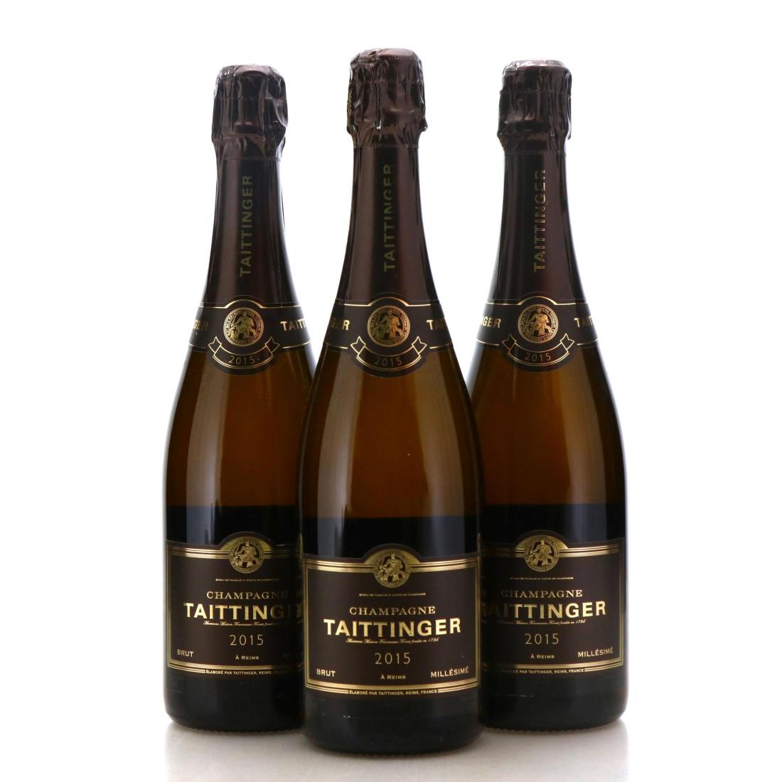 Image for Taittinger 2015 Vintage Champagne x 3