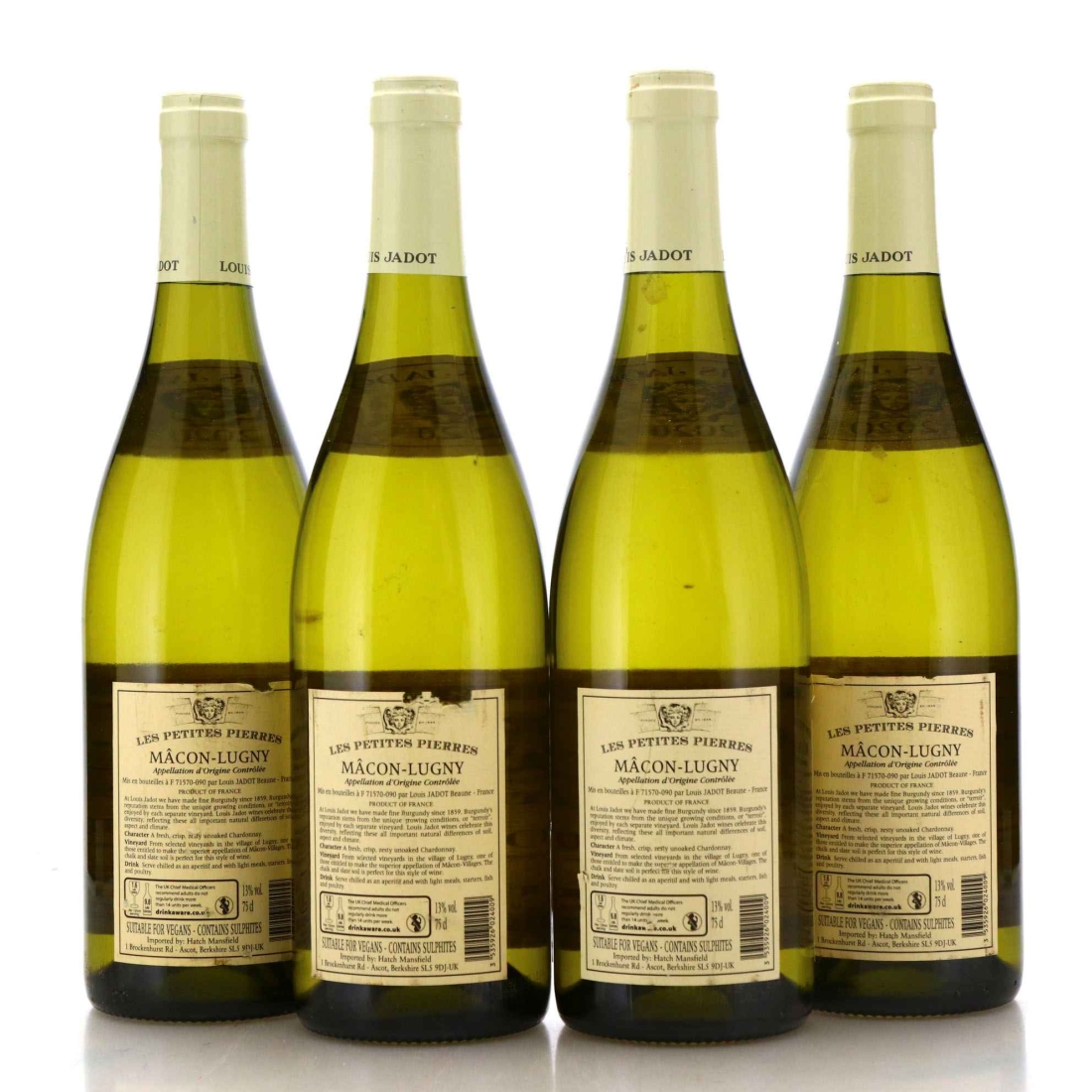 Image for Louis Jadot Les Petites Pierres 2020 Mâcon-Lugny x 4
