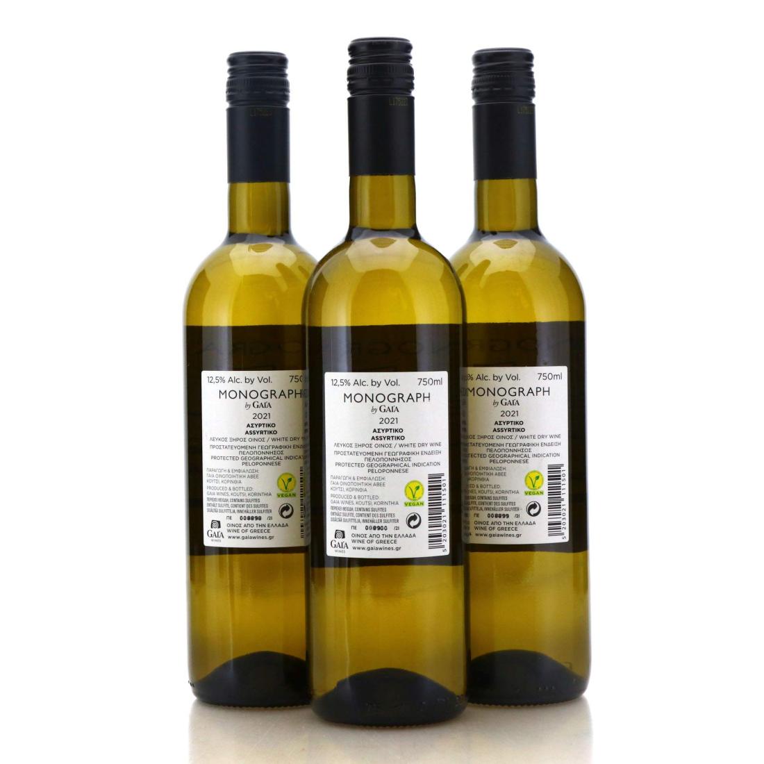 Image for Gaía Wines Monograph Assyrtiko 2021 x 3