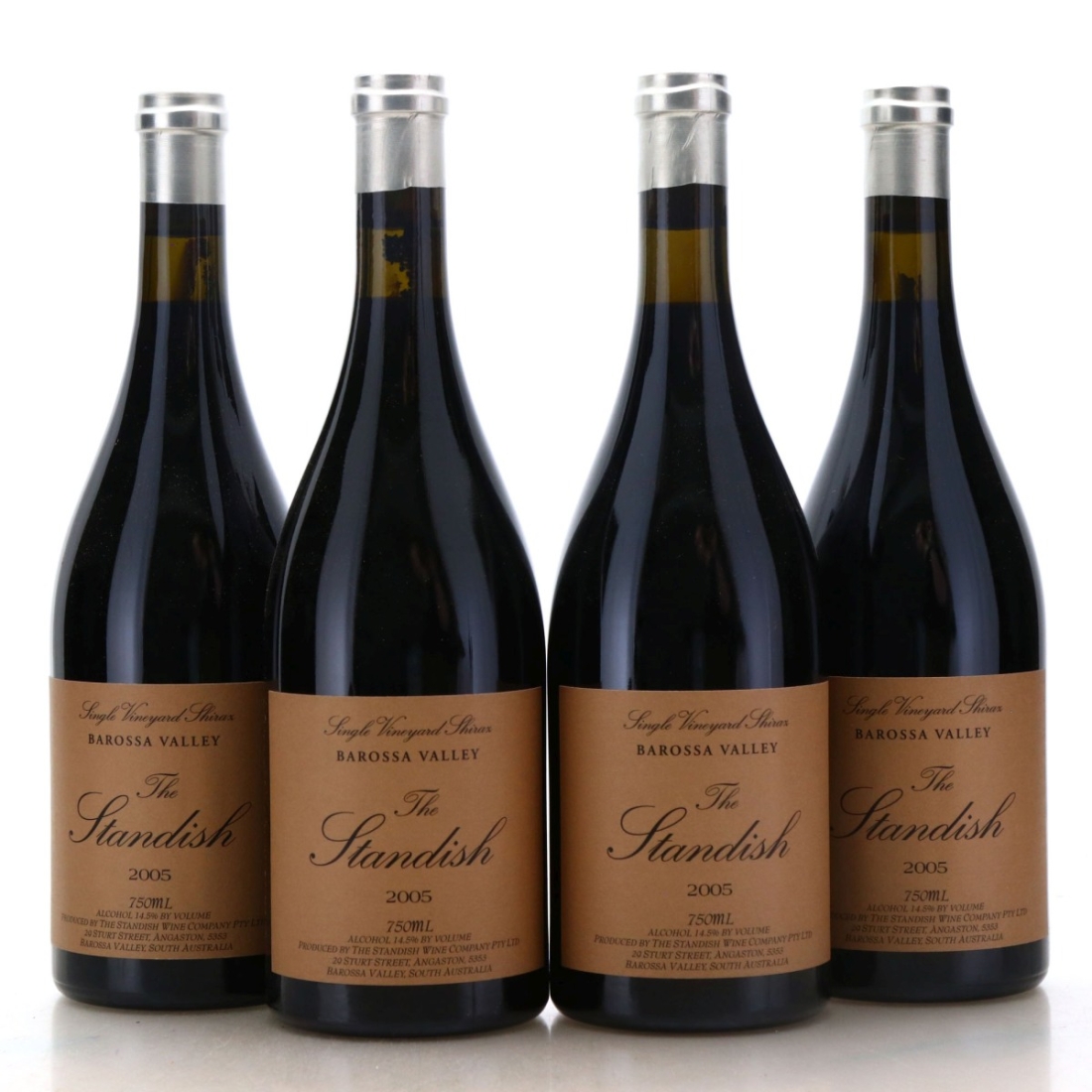 Image for The Standish Wine Co. Single Vineyard Shiraz 2005 x 4