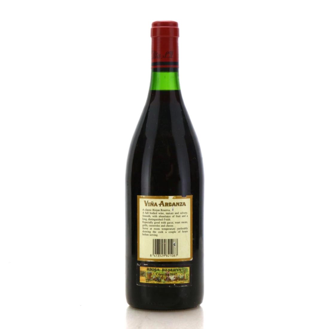 Image for La Rioja Alta Viña Ardanza 1987