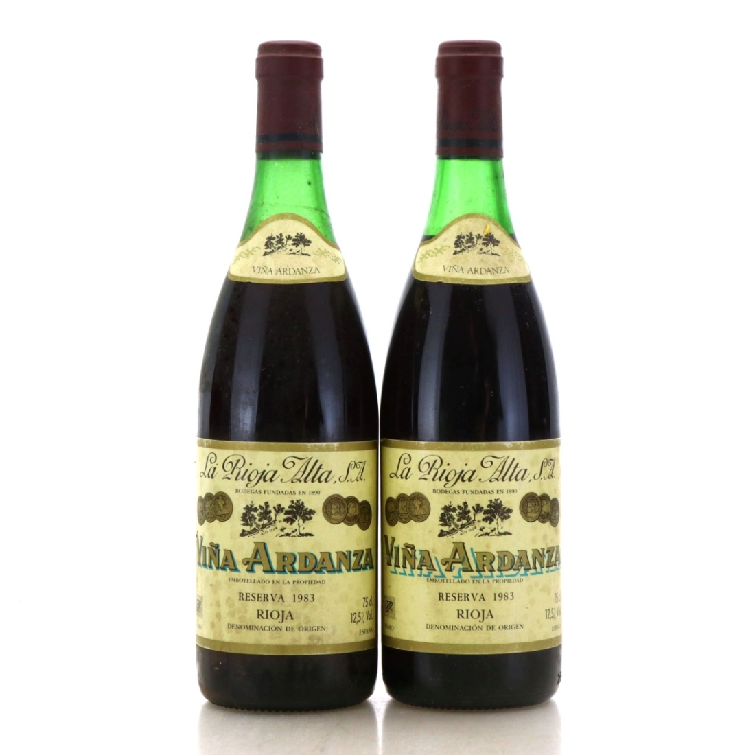 Image for La Rioja Alta Viña Ardanza 1983 x 2