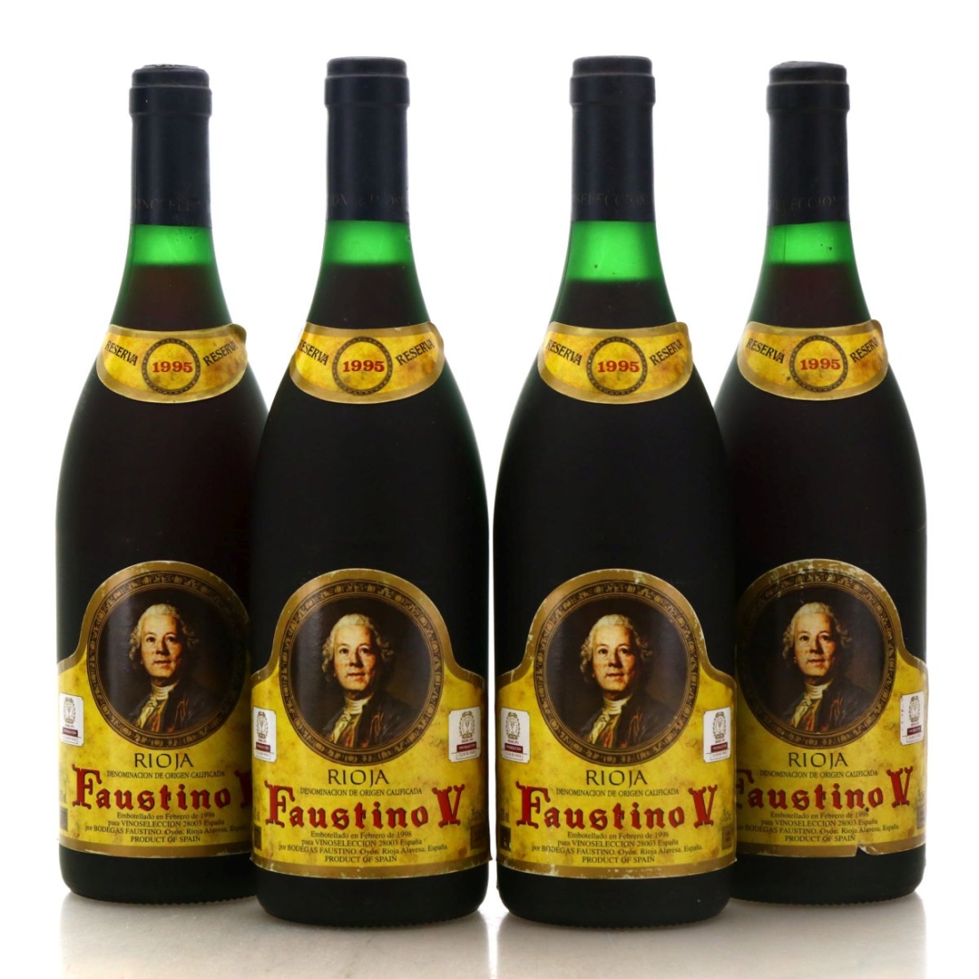 Image for Faustino V 1995 x 4
