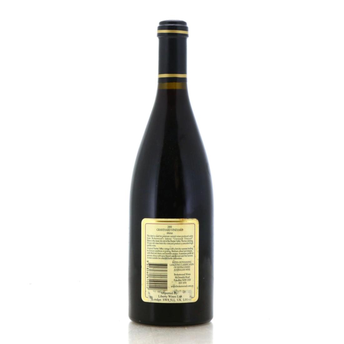 Image for Brokenwood Graveyard Vineyard Shiraz 2001