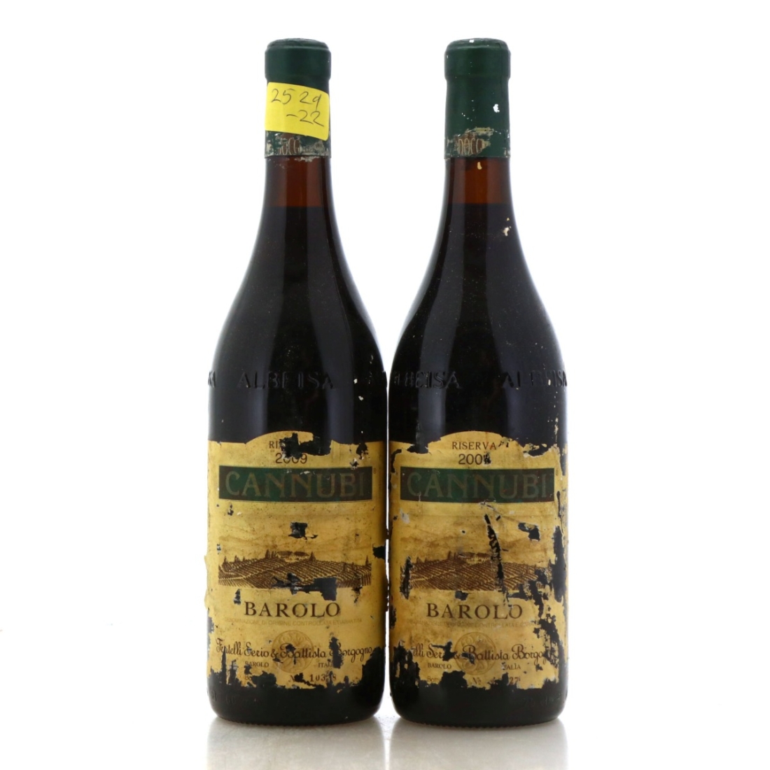 Image for Fratelli Serio & Battista Borgogno Cannubi 2009 x 2
