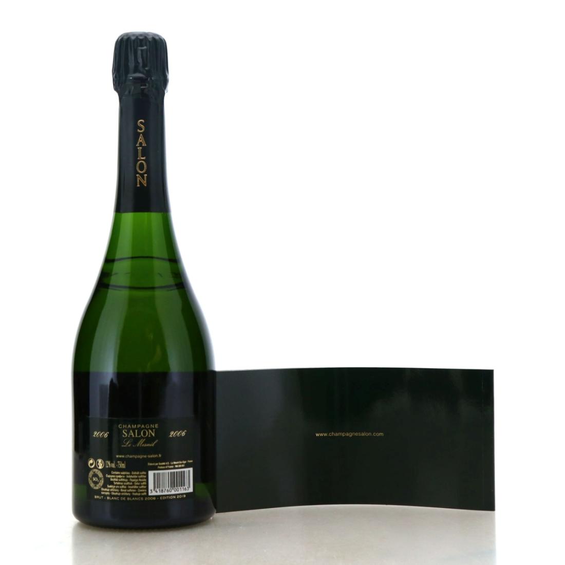 Image for Salon Cuvee S Le Mesnil Blanc-De-Blancs Brut 2006 Vintage Champagne