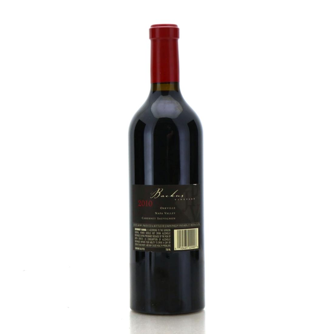 Image for Joseph Phelps Vineyards Backus Cabernet Sauvignon 2010 Oakville