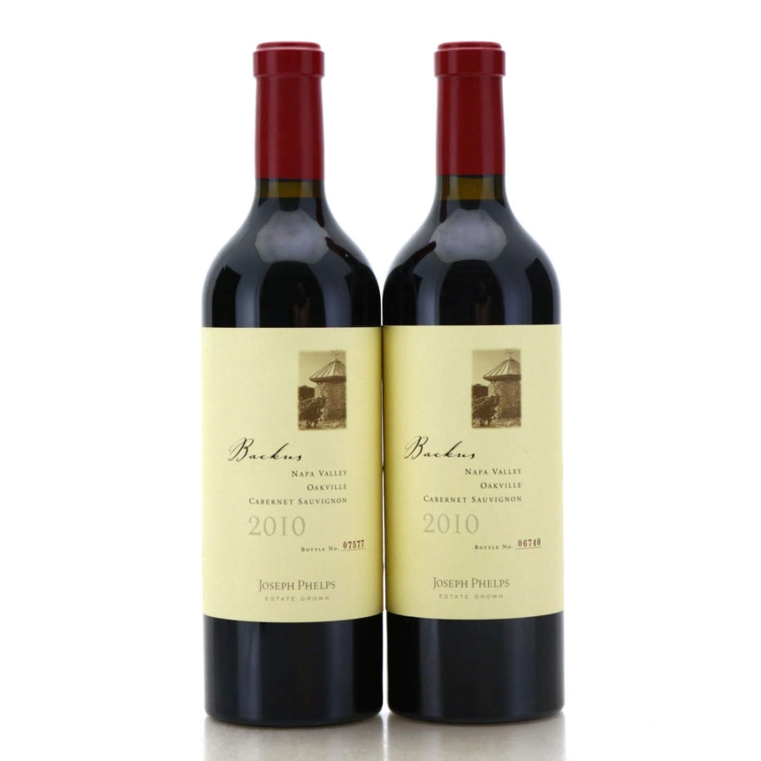 Image for Joseph Phelps Vineyards Backus Cabernet Sauvignon 2010 Oakville x 2
