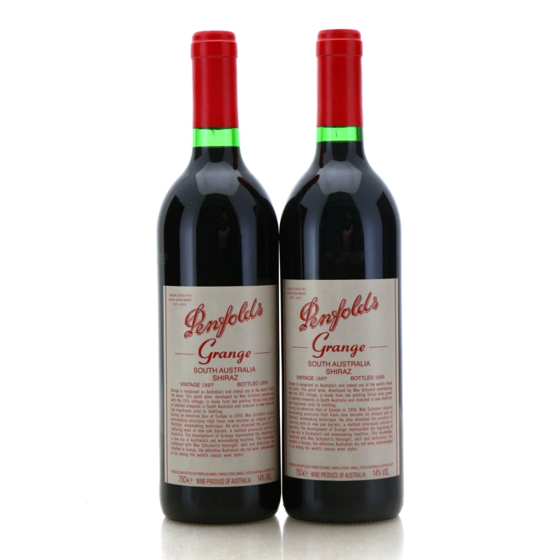 Image for Penfolds Grange 1997 x 2