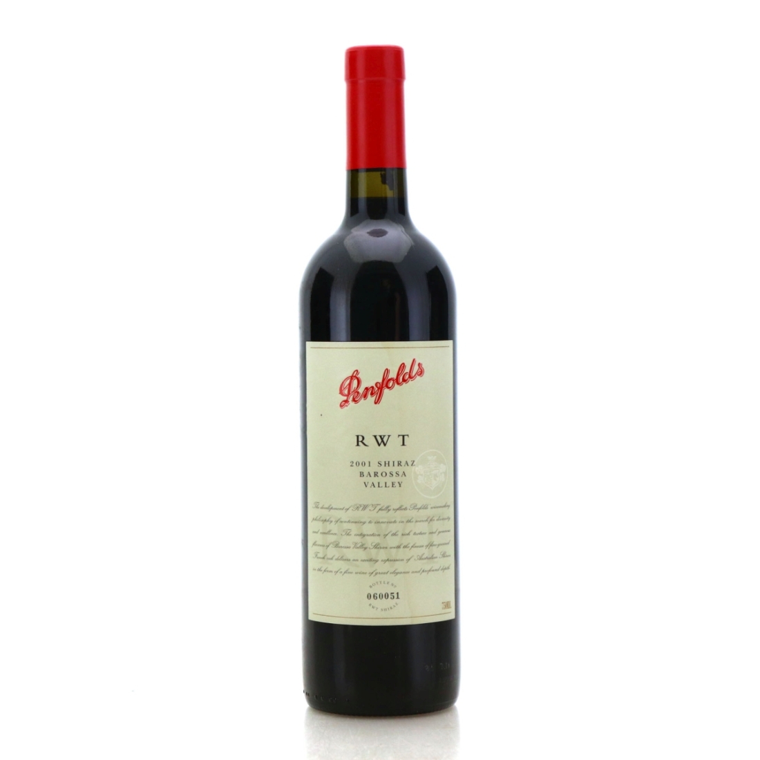 Image for Penfolds RWT Shiraz 2001