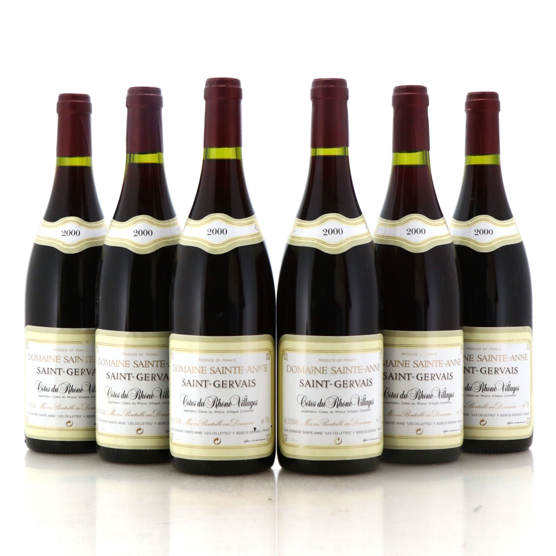 Image for Domaine Sainte-Anne 2000 Saint-Gervais x 6
