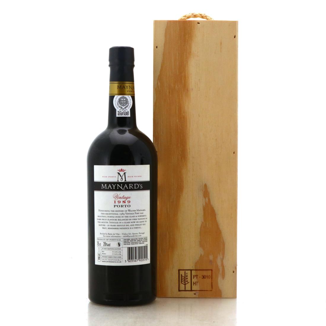 Image for Maynards 1989 Vintage Port