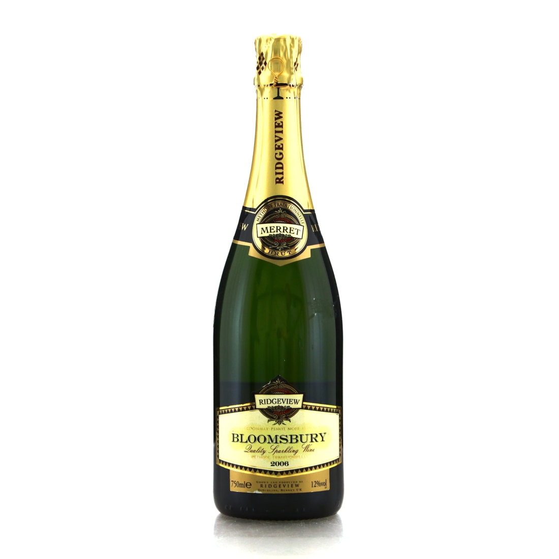 Ridgeview Merret Bloomsbury Methode Traditionnell Brut 2006 Vintage English Sparkling