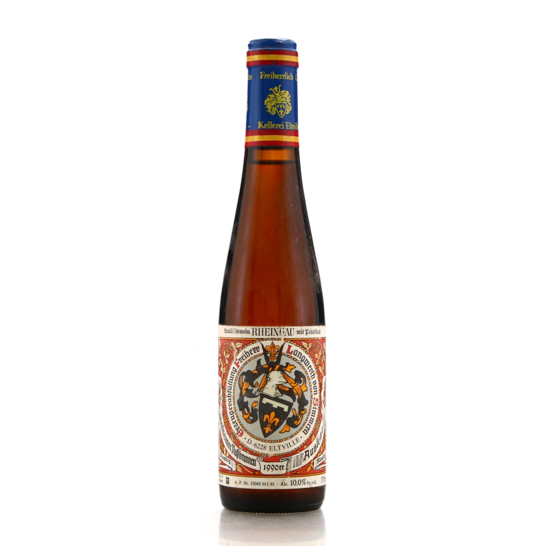 Langwerth Von Simmern Hattenheimer Nussbrunnen Erzeugerabfullung Freiherr Riesling Auslese 1990 Rheingau