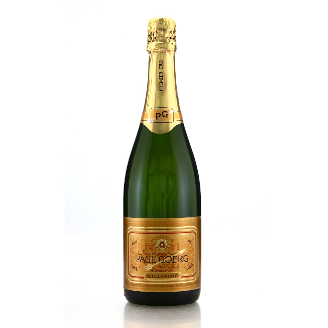 Paul Goerge Brut 2000 Vintage Champagne