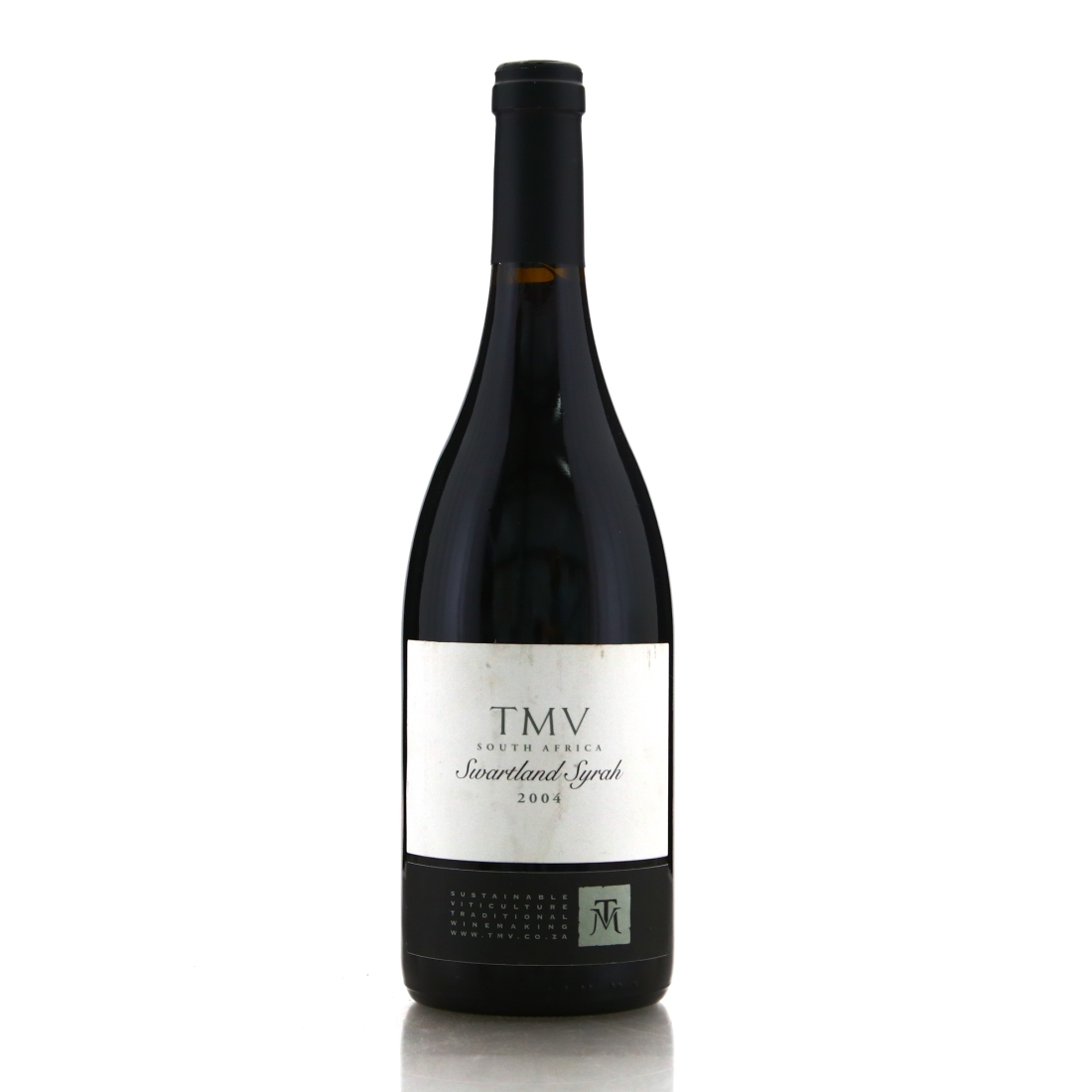 Tulbagh Mountain Vineyards TMV Syrah 2004 Swartland