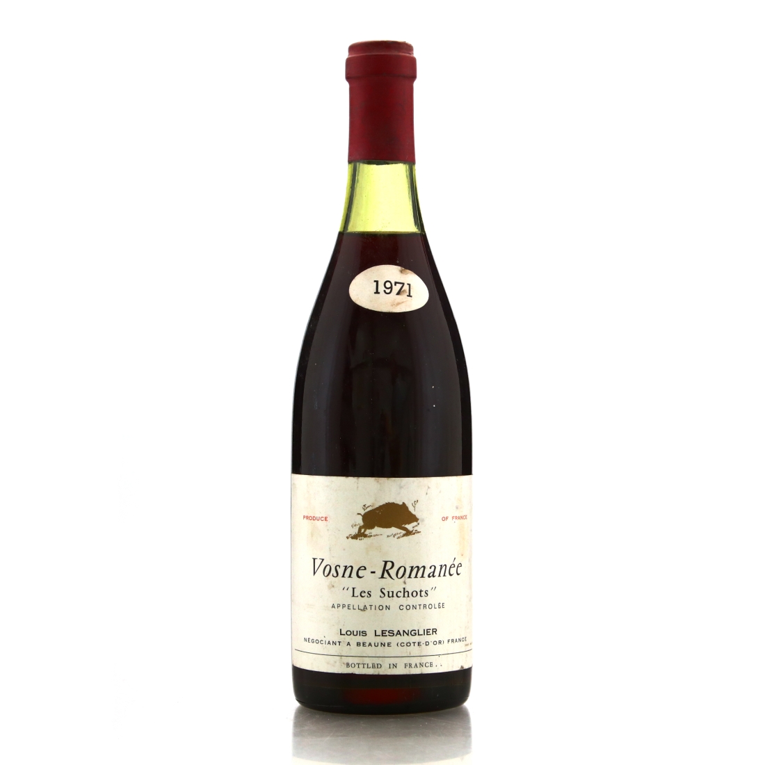 Louis Lesanglier Les Suchots 1971 Vosne-Romanee 1er-Cru