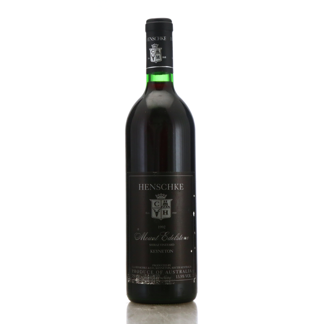 Henschke Mount Edelstone Keyneton Shiraz 1992 Barossa Valley