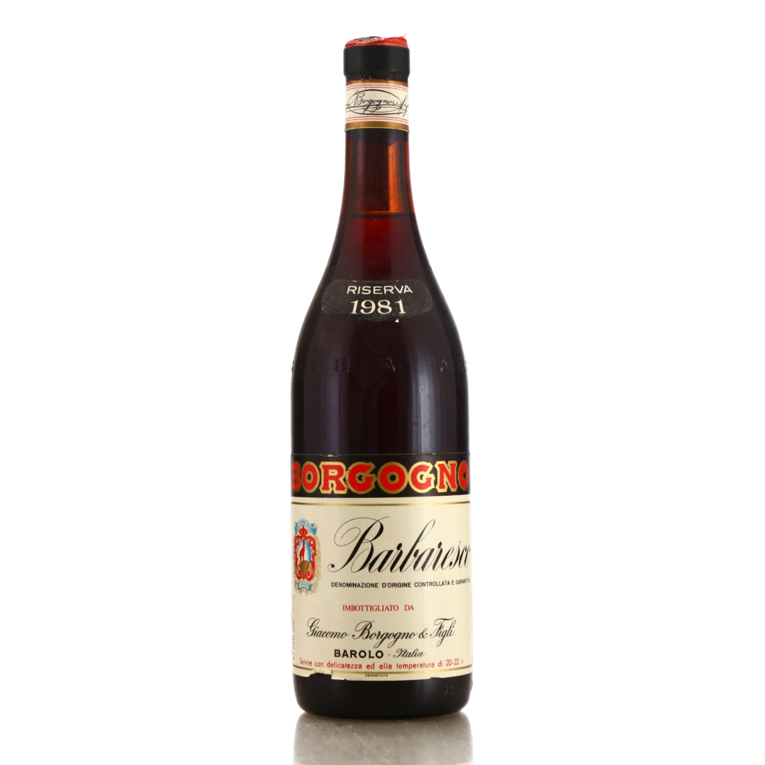 Giacomo Borgogno and Figli 1981 Barolo Riserva