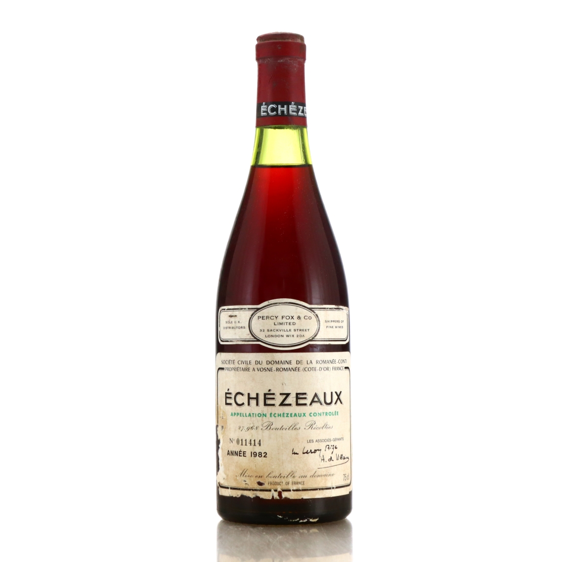 Dom. De La Romanee-Conti 1982 Echezeaux Grand-Cru