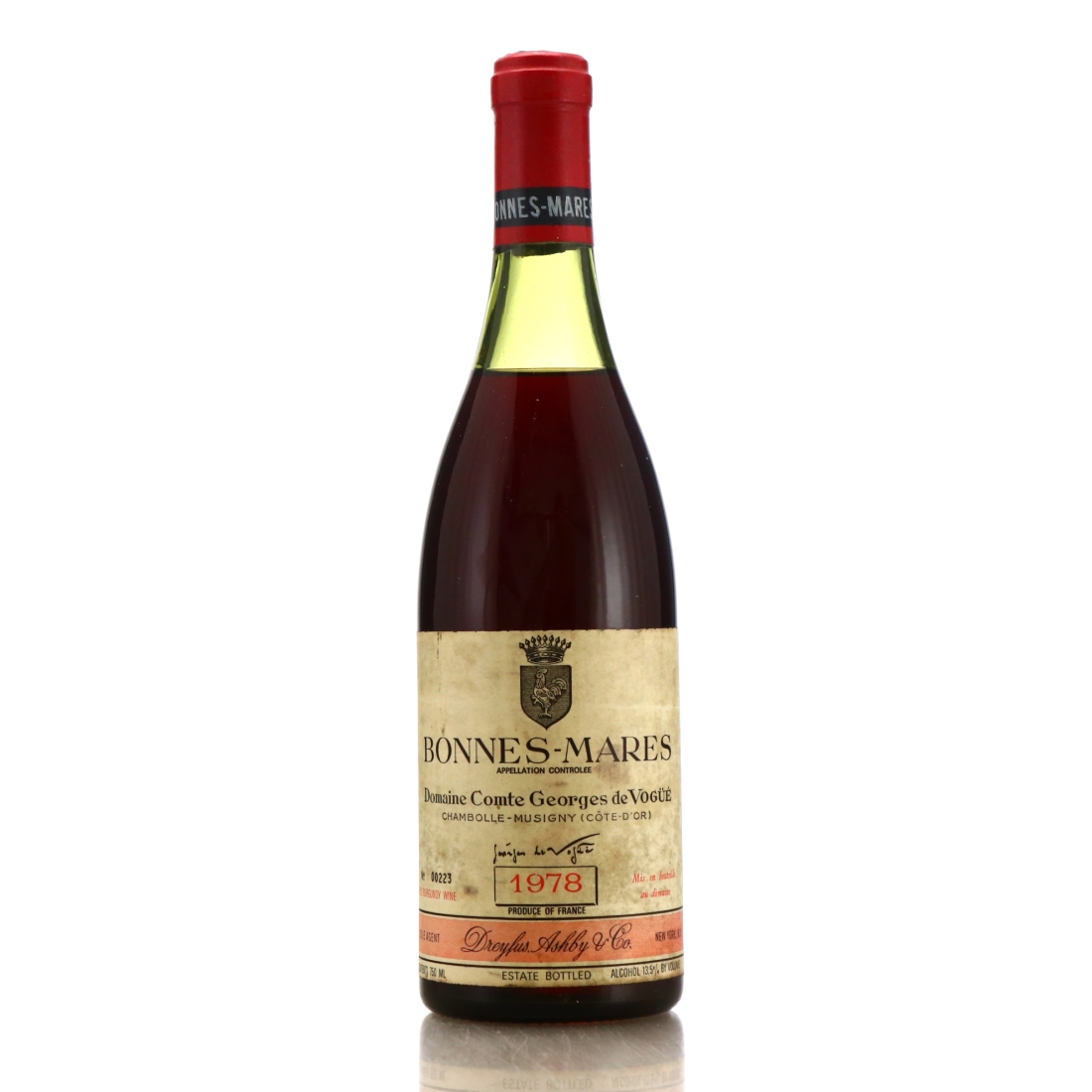 Dom. Comte Georges de Vogue 1978 Chambolle-Musigny 1er-Cru