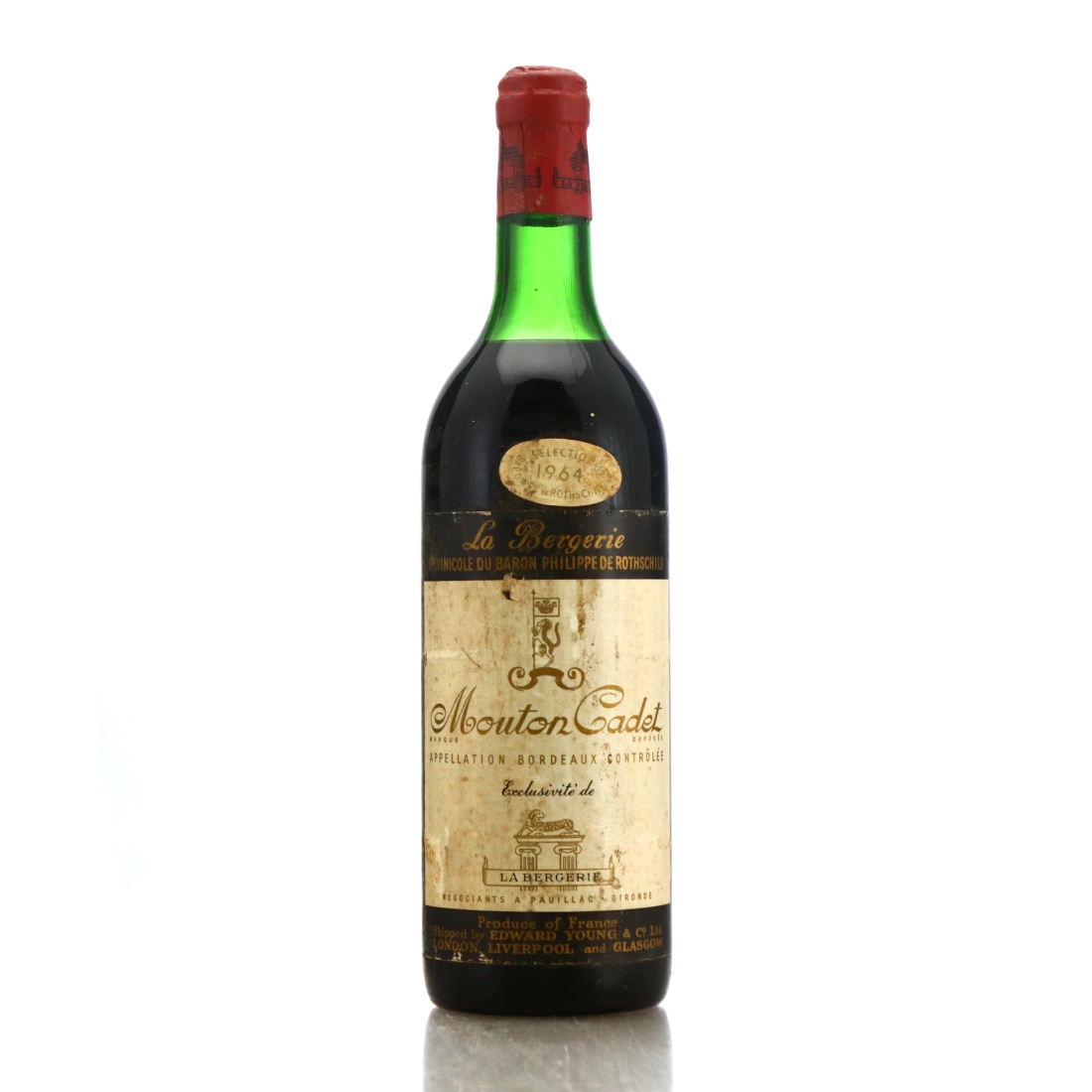 Mouton-Cadet Baron Philippe de Rothschild 1964 Bordeaux