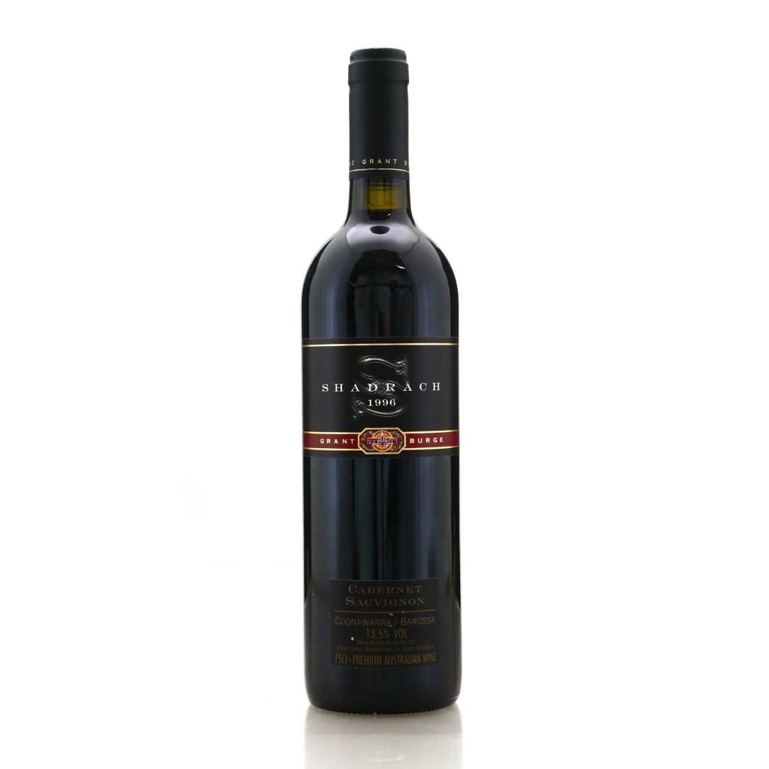 Grant Burge Shadrach Cabernet Sauvignon 1996 Coonawarra-Barossa Valley