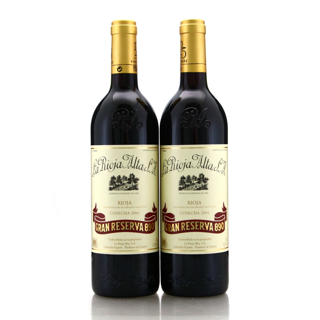 La Rioja Alta 890 2004 x 2