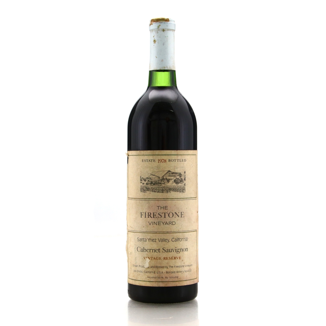Firestone Vineyard Vintage Reserve Cabernet Sauvignon 1978 Santa Barbara County