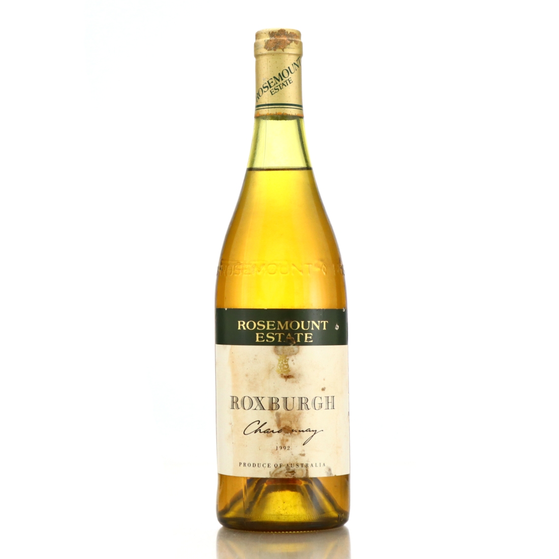 Rosemount Estate Roxburgh Chardonnay 1992 Hunter Valley
